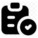 Checked Report Checked Document Verified Report Icon