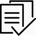 Verified File Document File Symbol