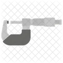 Vernier Micrometer Screw Gage Engineering Scale Icon