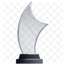 Trophee De Verre Prix Du Verre Realisation Icône