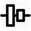 Alignment Vertical Direction Icon