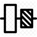 Vertical Align Elements Icon