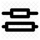 Vertical Distribute Center Icon