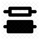 Vertical Distribute Center Distribute Center Center Align Icon