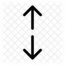 Vertical Resize Resize Arrow Icon