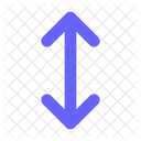 Vertical Resize Resize Arrows V Icon