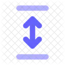 Vertical Resize Resize Arrows Icon