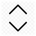 Arrows Resize Vertical Scroll Icon