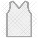 Vest V Neck Acrylic Icon