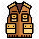 Vest Hiker Cloth Icon