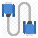 Vga Cable Vga Computer Icône