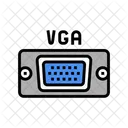 Vga Computer Port Icon