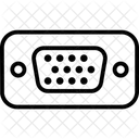 Coaxial Cable Computer Cable D Sub Cable Icône
