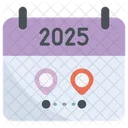 Viajando 2025 Icono