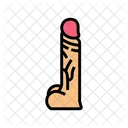 Vibrador de pene  Icono