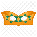 Victorian Mask Mardi Gras Masquerade Mask Icon