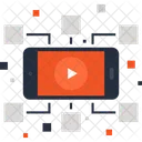 Video Stream Play Icon