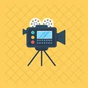 Movie Camera Film Icon