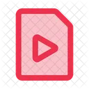 Video File Video Document Icon