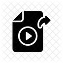 Video File Sharing Icon