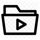 Folder File Video Icon