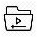 Video Folder Directory Icon