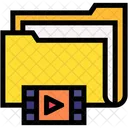 Video Entertainment Files And Folders Icon