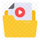 Video Media Folder Icon