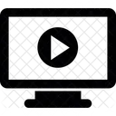 Video on monitor  Icon