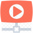 Video Player Sharing Icon