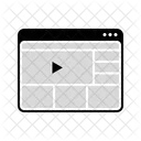 Video Website  Icon