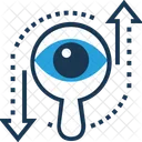 Focus Magnifier Eye Icon