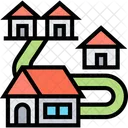 Village Houses Village Houses Icon