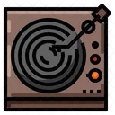 Vinyl Music Sound Icon