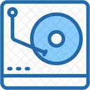 Vinyl Music And Multimedia Retro Icon