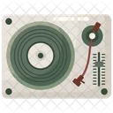 Grammophon Musik Player Plattenspieler Symbol