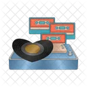 Vinyl Record Player Turntable Music Icon