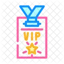 Vip Card Electronic Icon