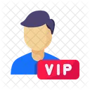 Vip Member Male Icon