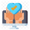 Virtual Care Health Healthcare Icon