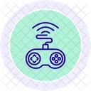 Virtual Concert Line Icon Icon