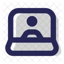 Virtual Meeting Online Meeting Video Conference Icon