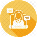 Virtual Meeting Remote Working Online Meeting Icon