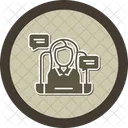 Virtual Meeting Remote Working Online Meeting Icon