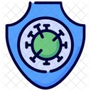 Protection Bacteria Covid Icon