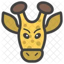 Visage De Girafe Tete De Girafe Emoji Icône