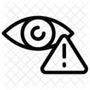 Visibility Error Not Visible Eye Error Icon