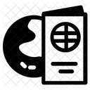 Global Internacional Passaporte Ícone