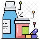 Vitamins Bottle Vitamins Pet Icon