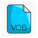 Vob Video File Symbol